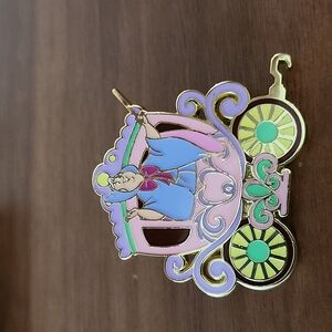 Disney Loungefly Fairy Godmother Train Car Pin